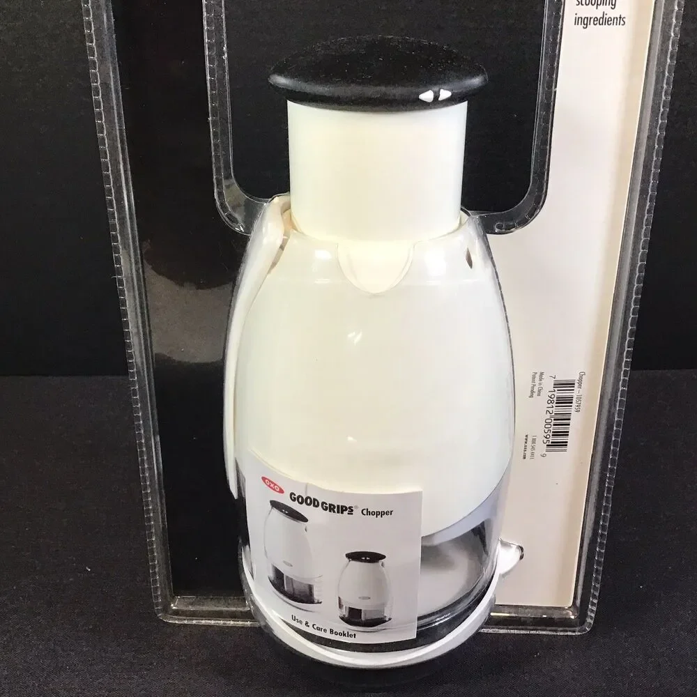 OXO Good Grips Onion Vegetable Manual Chopper Stainless Steel Blade Cutter New